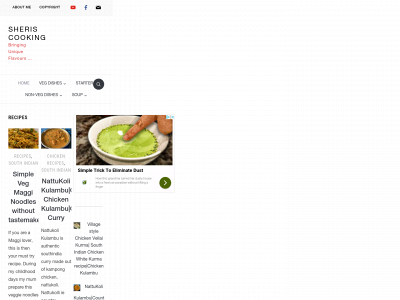 sheriscooking.com snapshot