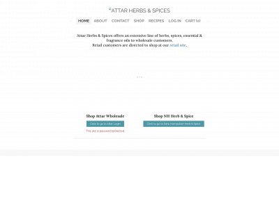 www.attarherbs.com snapshot