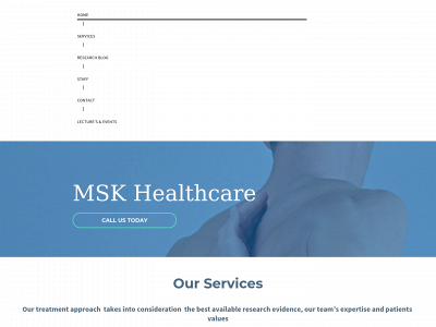 mskhealthcare.co.uk snapshot