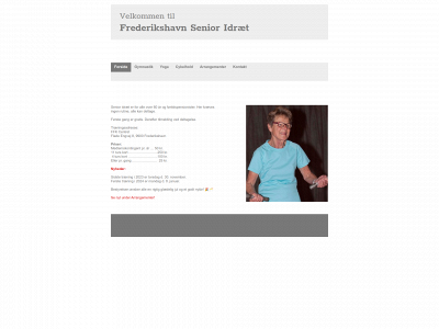 frederikshavnsenioridraet.dk snapshot
