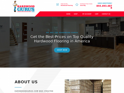 hardwoodgurus.com snapshot