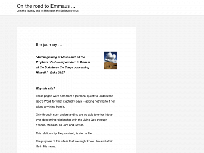 ontheroadtoemmaus.net snapshot