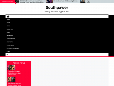 southpawer.com snapshot