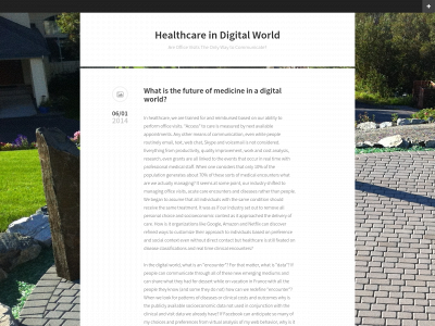 digitalhealthfuture.com snapshot