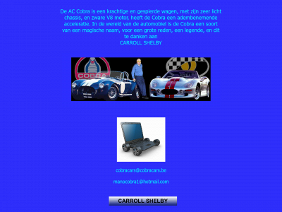 cobracars.be snapshot
