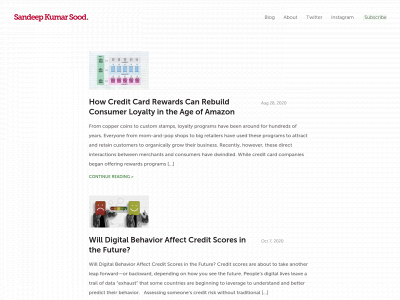 sandeepkumarsood.com snapshot
