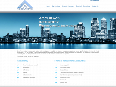 alexanderwoodaccountants.co.uk snapshot