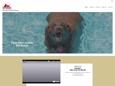 www.pawshereawhile.com snapshot