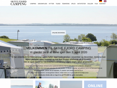 skivefjordcamping.dk snapshot
