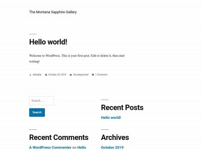 themontanasapphiregallery.com snapshot