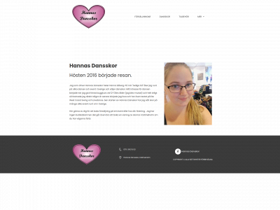 hannasdansskor.se snapshot