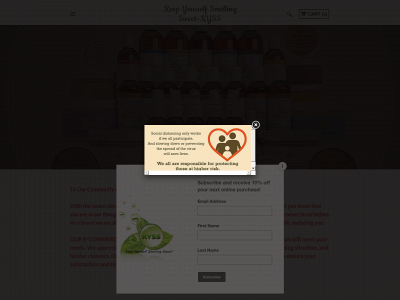www.keepyourselfsmellingsweet.com snapshot