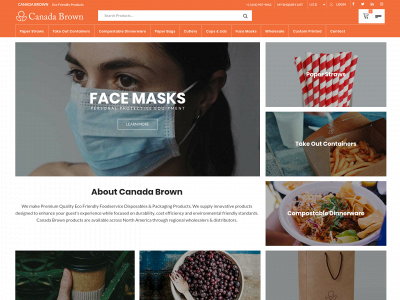 canadabrown.com snapshot