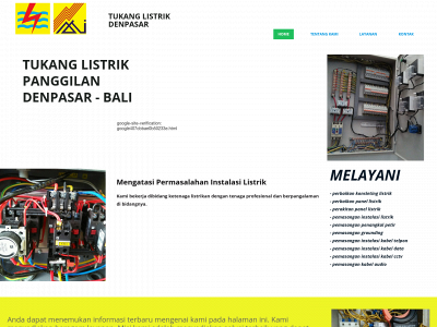 tukanglistrikdenpasar.com snapshot