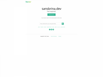 sansbrina.dev snapshot