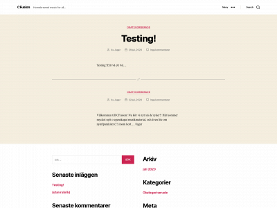 cfusion.se snapshot