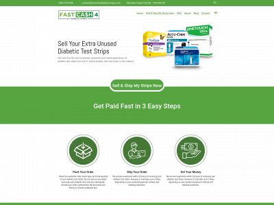 fastcash4diabeticstrips.com snapshot