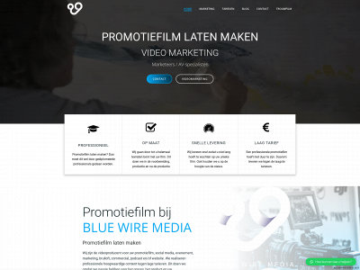 bluewiremedia.nl snapshot