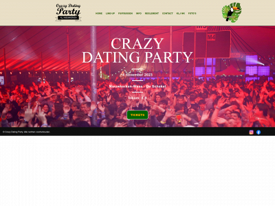 crazydatingparty.be snapshot