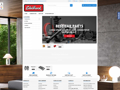 edelbrock.dk snapshot