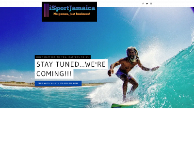 isportjamaica.com snapshot