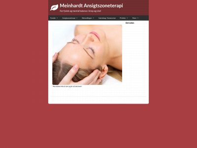 meinhardtansigtszoneterapi.dk snapshot