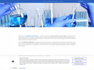 agmsuministroslaboratorio.com snapshot