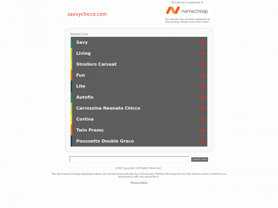 savvychicco.com snapshot