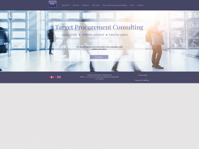 targetprocurement.dk snapshot