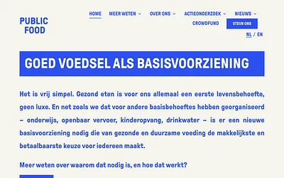 publicfood.org snapshot