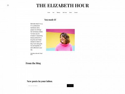 theelizabethhour.com snapshot