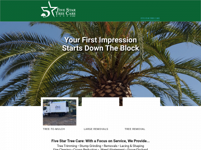 fivestartreecare.com snapshot