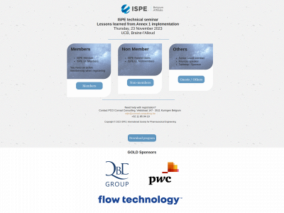 ispeconference.org snapshot