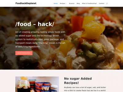 foodhacktheplanet.com snapshot