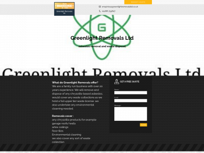 greenlightremovalsltd.co.uk snapshot