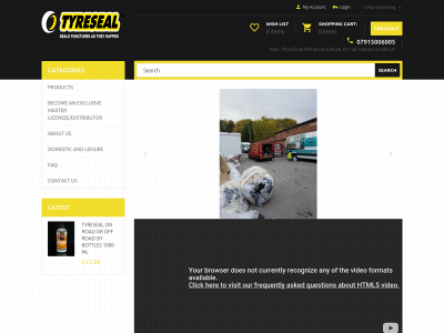 tyreseal.co.uk snapshot