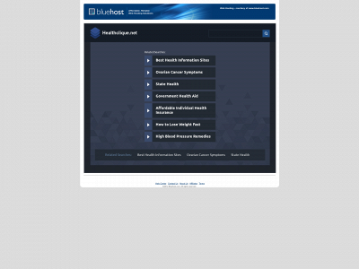 healthclique.net snapshot