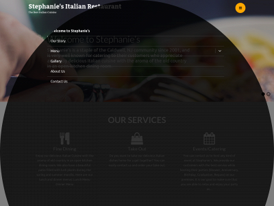stephanies-restaurant.com snapshot