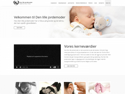 denlillejordemoder.dk snapshot