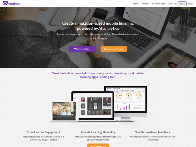 wrainbo.com snapshot