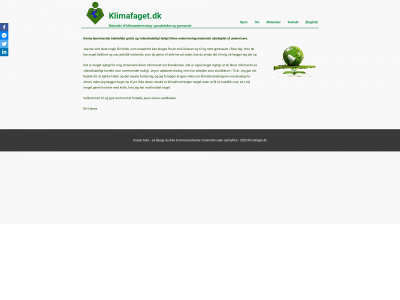klimafaget.dk snapshot