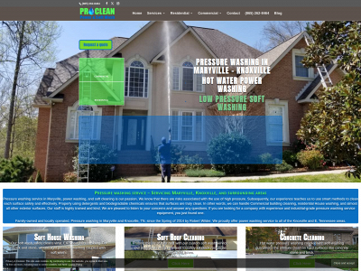 proclean865.com snapshot