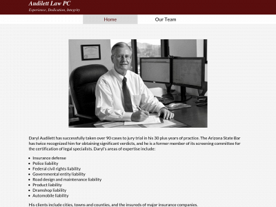 audilettlaw.com snapshot