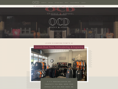ocdgraphix.com snapshot