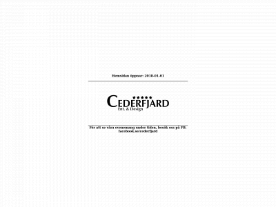cederfjard.nu snapshot