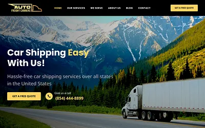 autofreightcarriers.com snapshot