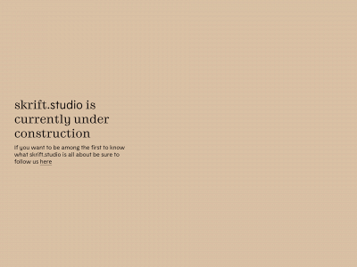 skrift.studio snapshot