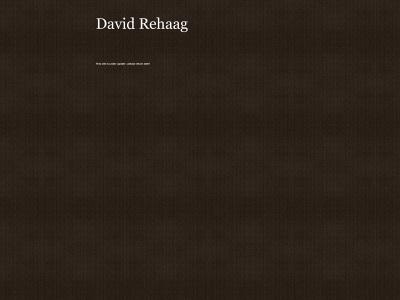 davidrehaag.se snapshot