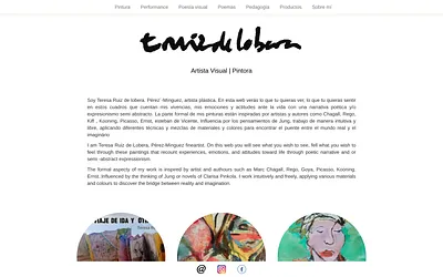 teresaruizdelobera.com snapshot
