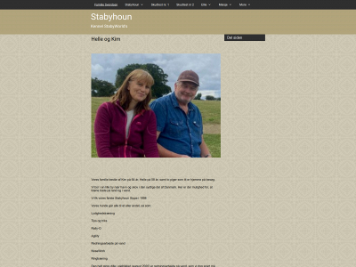 stabyhoun.123hjemmeside.dk snapshot